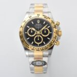 勞力士4131機芯升級宇宙計型迪通拿黑面“間金迪”126503