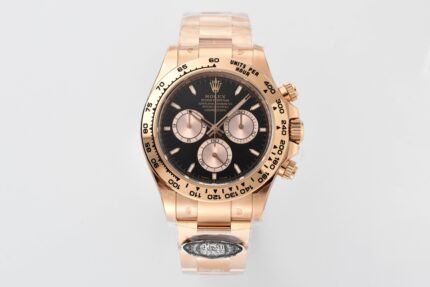 4131機芯黑面玫瑰金迪126505