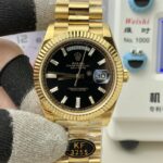 黑面全金鑽條星期日曆