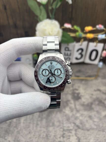 勞力士4131機芯升級宇宙計型迪通拿“冰藍迪”126506