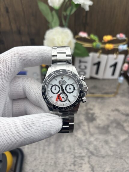 勞力士4131機芯升級宇宙計型迪通拿新款“熊貓迪”m126500ln-0001