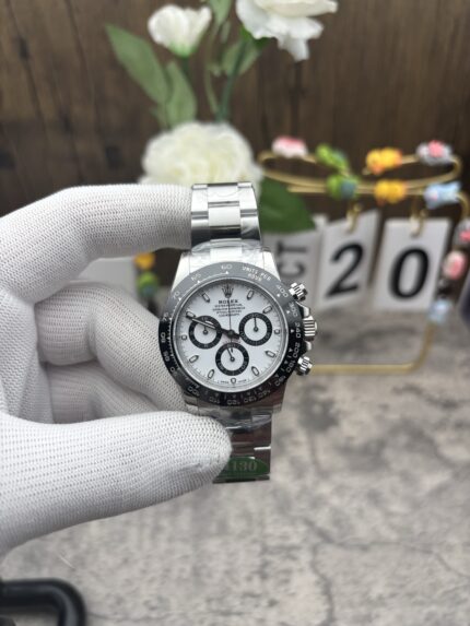 勞力士4130機芯升級宇宙計型迪通拿新款“熊貓迪”m116500ln-0001