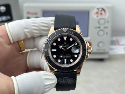 3235機芯玫瑰金膠遊艇M226655