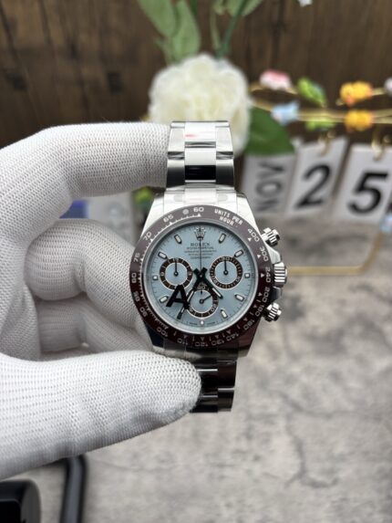 勞力士4130機芯升級宇宙計型迪通拿“冰藍迪”116506