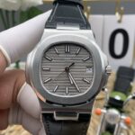 鸚鵡螺5711灰盤鱷魚皮帶款